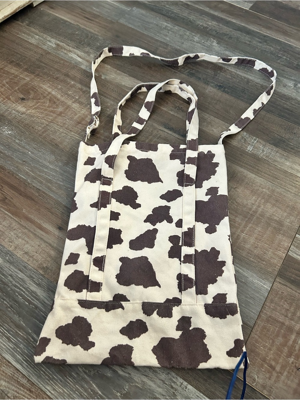 Cow Print Canvas Tote Bag Purse Shoulder‎ Bag Shopper Handbag Women